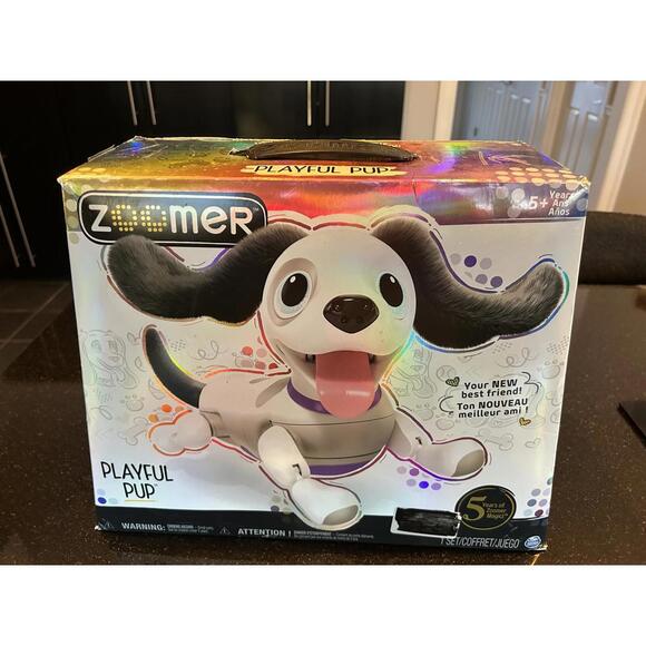 Zoomer Playful Pup Interactive Robot Dog Toy